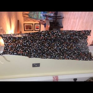 Hi Low Challis Dress